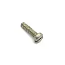 Slotted cheese head screw M3x12mm