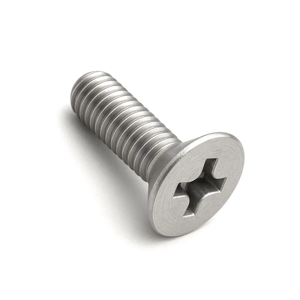 Phillips flat csk head screw M4x10mm