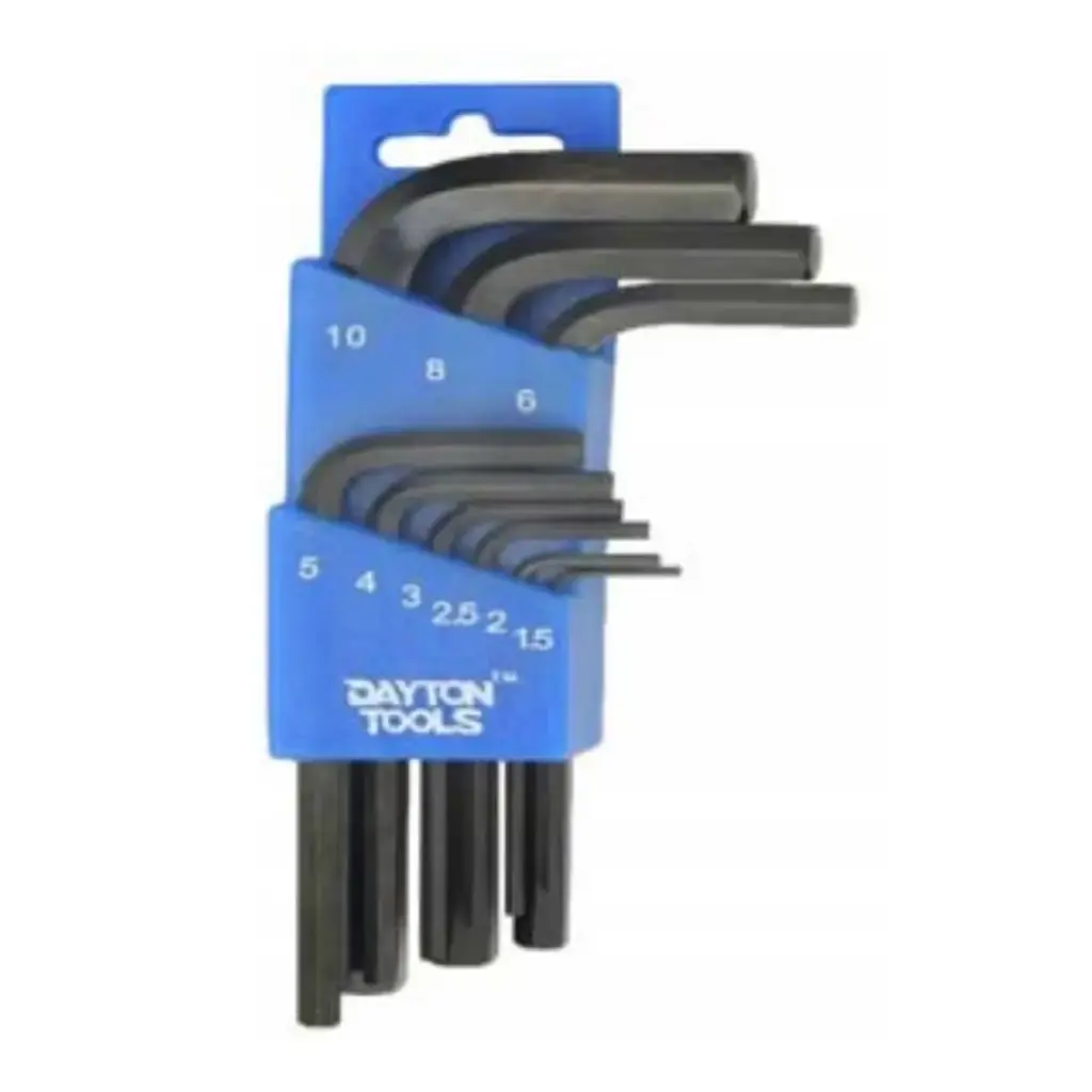 Hex key set 9pcs