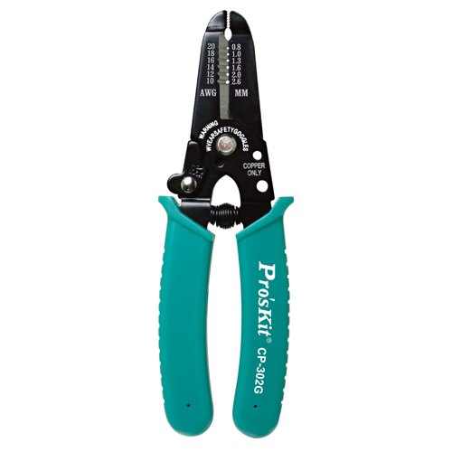 Wire stripper and cutter 0.8-2.6 sqmm (20-10 AWG)