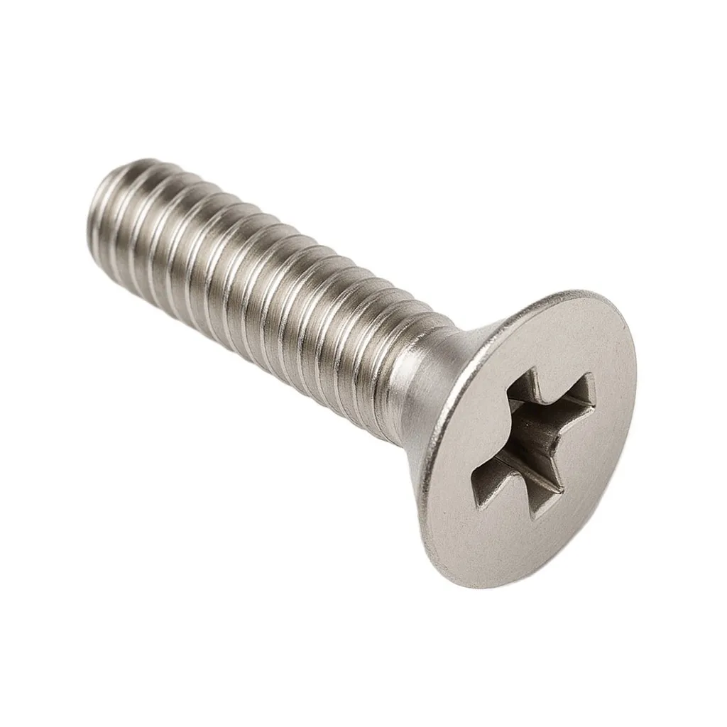 Phillips Flat Countersunk Head Machine Screw (M2, 4mm)