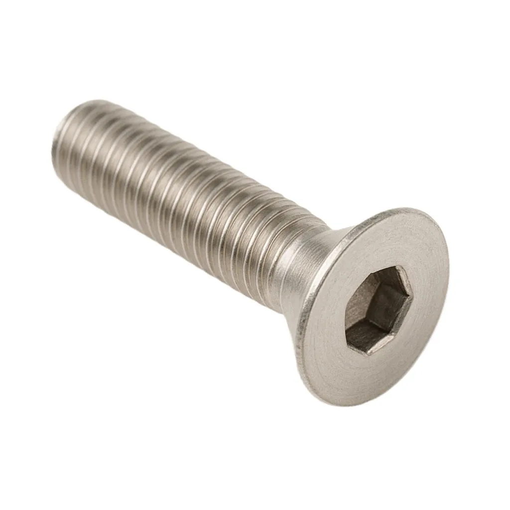Hex Socket Flat Countersunk Head Machine Screw (M3, 6mm)